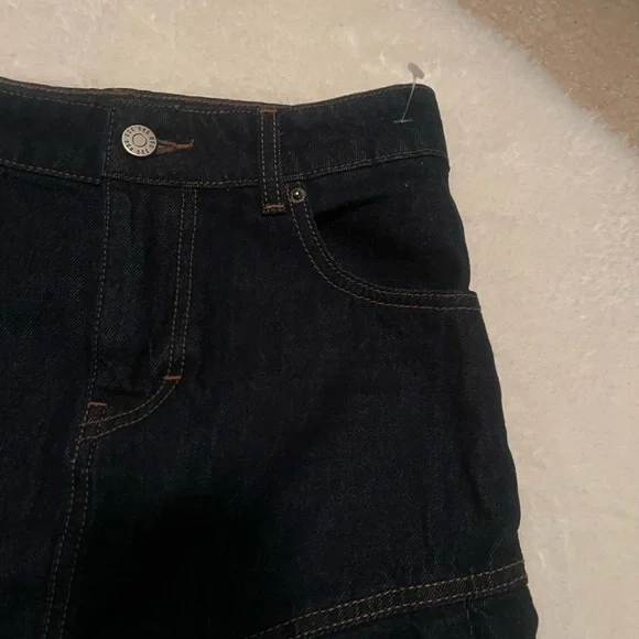 Urban Outfitters BDG Kiko Asymmetrical Denim Midi Skirt - Picture 6 of 14